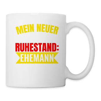 Witzige Sprüche Ehemann Auf Abruf - Tasse - Weiß - Rechts