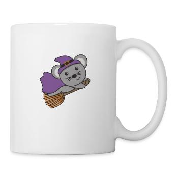 Mouse Halloween Witch Kids Witch Costume - Mug - white - Right