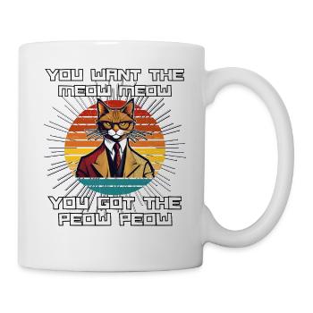 Cat Shirt Cat Gift Idea Putty - Mug - white - Right