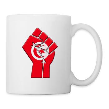 Tunisia Flag Tunisian Country Pride Native - Mug - white - Right