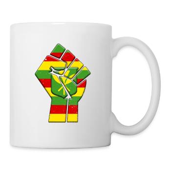 Kanaka Maoli Hawaii Drapeau hawaïen - Mug blanc - blanc - Droite