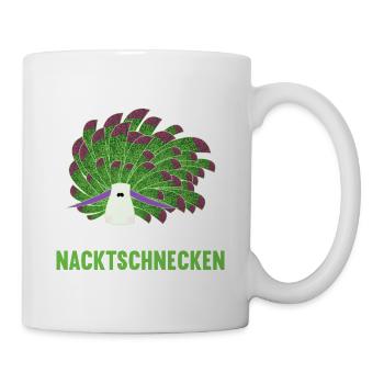 Nudibranch Nacktkiemer Nacktschnecken - Tasse - Weiß - Rechts