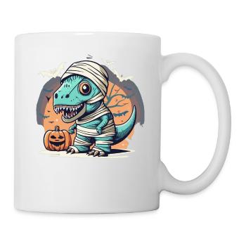 Tyrannosaurus Trex Halloween - Mug - white - Right