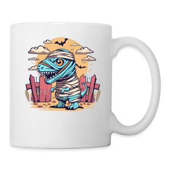 Tyrannosaurus Trex Halloween - Mug - white - Right