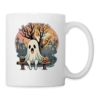 Joyeux halloween - Mug blanc - blanc - Droite