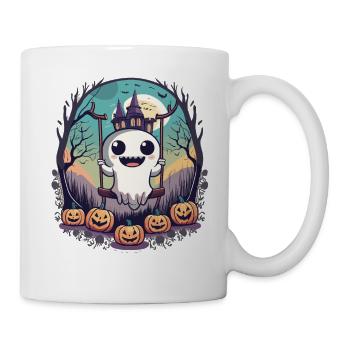 Joyeux halloween - Mug blanc - blanc - Droite