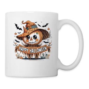 Joyeux halloween - Mug blanc - blanc - Droite