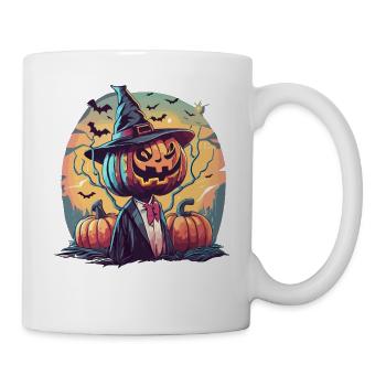 Joyeux halloween - Mug blanc - blanc - Droite
