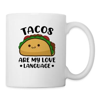 Tacos Are My Love Language Food Lover - Mug - white - Right