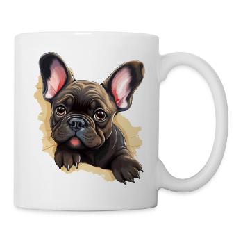 French Bulldog - Mug - white - Right