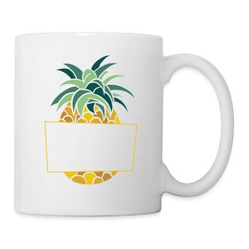 J’ai le goût des ananas Style de vie échangiste - Mug blanc - blanc - Droite
