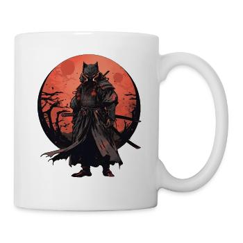 Asie 80s Samouraï Rétro Japonais Samouraï - Mug blanc - blanc - Droite