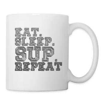 SUP - Tasse - Weiß - Rechts