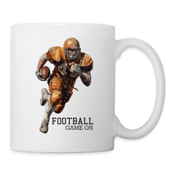American Football Player Sports Gift - Mug - white - Right