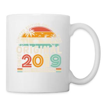 Cadeau légendaire : millésime 2019 - Mug blanc - blanc - Droite