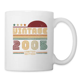 Retro Vintage 2005 Anniversary of 2005 - Mug - white - Right