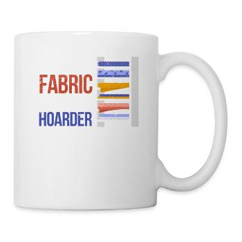 I Rescue Tissu Coudre Égout Couturier Tailleur - Mug blanc - blanc - Droite