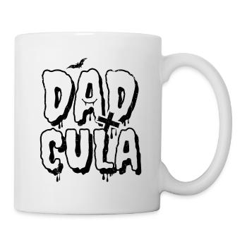 Dadcula Halloween Carnival Costume Daddy Men - Mug - white - Right