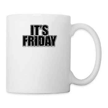 Grunge Friday Black Weekly Prank Funny Graphics - Mug blanc - blanc - Droite