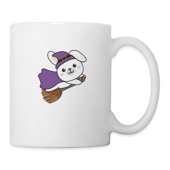 Bunny Halloween Witch Kids Witch Costume - Mug - white - Right