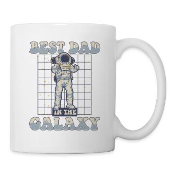 Best Dad In The Galaxy Taikonaut Cosmonaut - Mug - white - Right