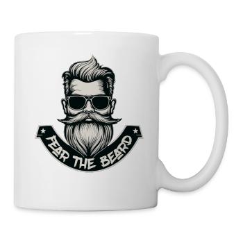 Fear the Beard - Bearded Man - Mug - white - Right