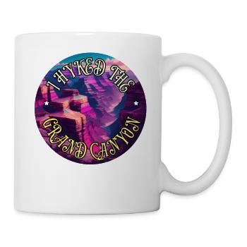 J’ai fait de la randonnée dans le Grand Canyon Arizona Men Women - Mug blanc - blanc - Droite