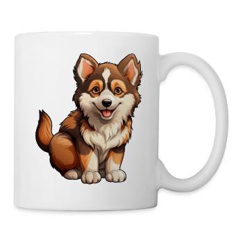 Little brown husky - Mug - white - Right