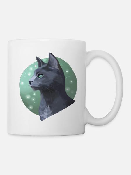Needletail Nadelschweif Warrior Cats Graue Katze - Kop/krus - hvid