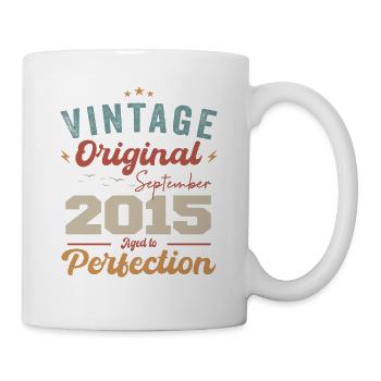 September 2015 Anniversary 2015 September Gift - Mug - white - Right