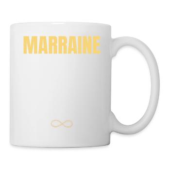 Marraine et moi amour et bêtises pour la vie - Mug blanc - blanc - Droite