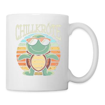 Relaxed Turtle Chill Toad - Mug - white - Right