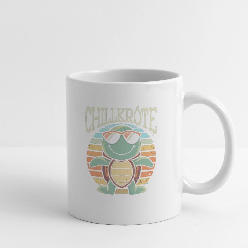 Relaxed Turtle Chill Toad Mug