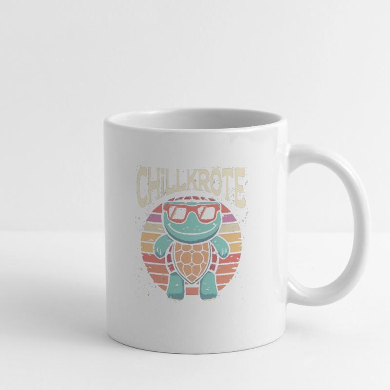 Relaxed turtles Chill toad Mug