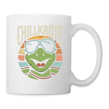 Relaxed Turtle Chill Toad - Mug - white - Right