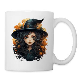 Halloween Witch I Cartoon Style I Witch - Mug - white - Right