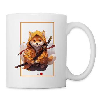 Asia Corki Japanese Samurai Samurai - Mug - white - Right