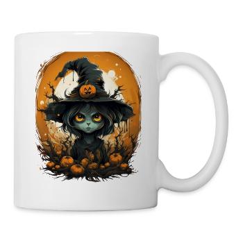 Halloween Witch I Cartoon Style I Witch - Mug - white - Right