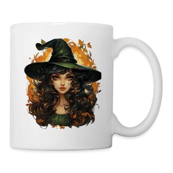 Halloween Witch I Cartoon Style I Witch - Mug - white - Right
