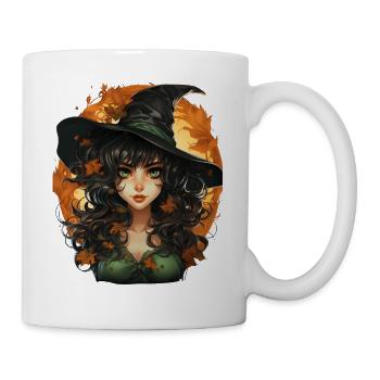 Halloween Witch I Cartoon Style I Witch - Mug - white - Right