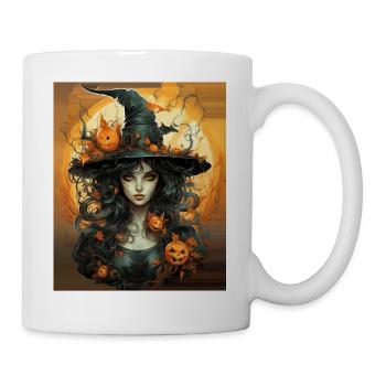 Halloween Witch I Cartoon Style I Witch - Mug - white - Right