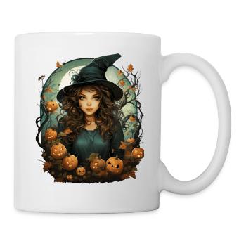 Halloween Witch I Cartoon Style I Witch - Mug - white - Right