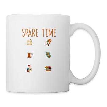 Things I do in my spare time Sewing Hobby - Mug - white - Right