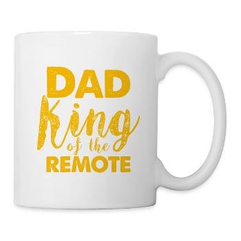 Dad King Of The Remote 3 - Mug - white - Right