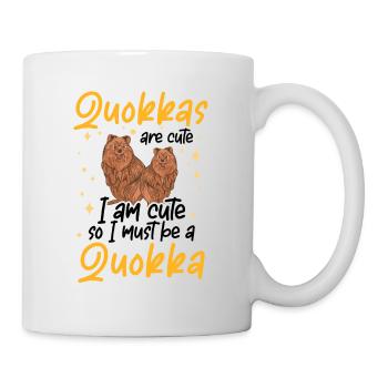 I am a Quokka marsupial Australia - Mug - white - Right