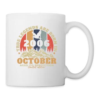 Original October 2006 vintage anniversary 2006 - Mug - white - Right