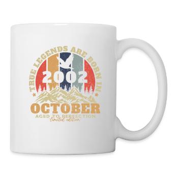 Original October 2002 vintage anniversary 2002 - Mug - white - Right