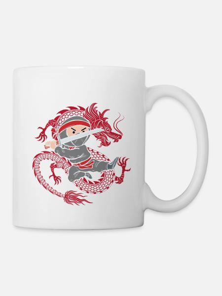 Achtung Ich bin Zehn - Tasse - Weiß