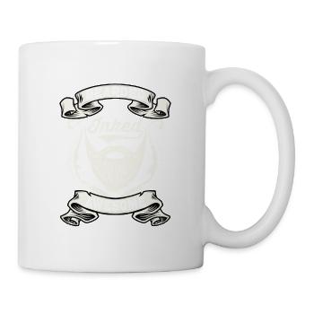 barbu encré impressionnant pilosité faciale homme barbu - Mug blanc - blanc - Droite