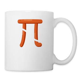Lustige Pi Zahl 3.141 Infinity Pi Day Lustige Geek - Tasse - Weiß - Rechts